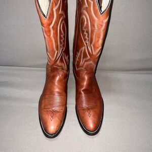 Vintage Texas Brand Men's size 9.5 D Cowboy Boots